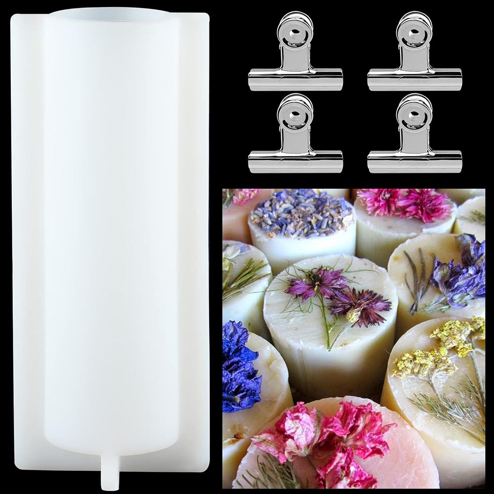 แม่พิมพ์สบู่ทรงกระบอกขนาดใหญ่พ - Candle Supplies Tins บทวิจารณ์และราคา
