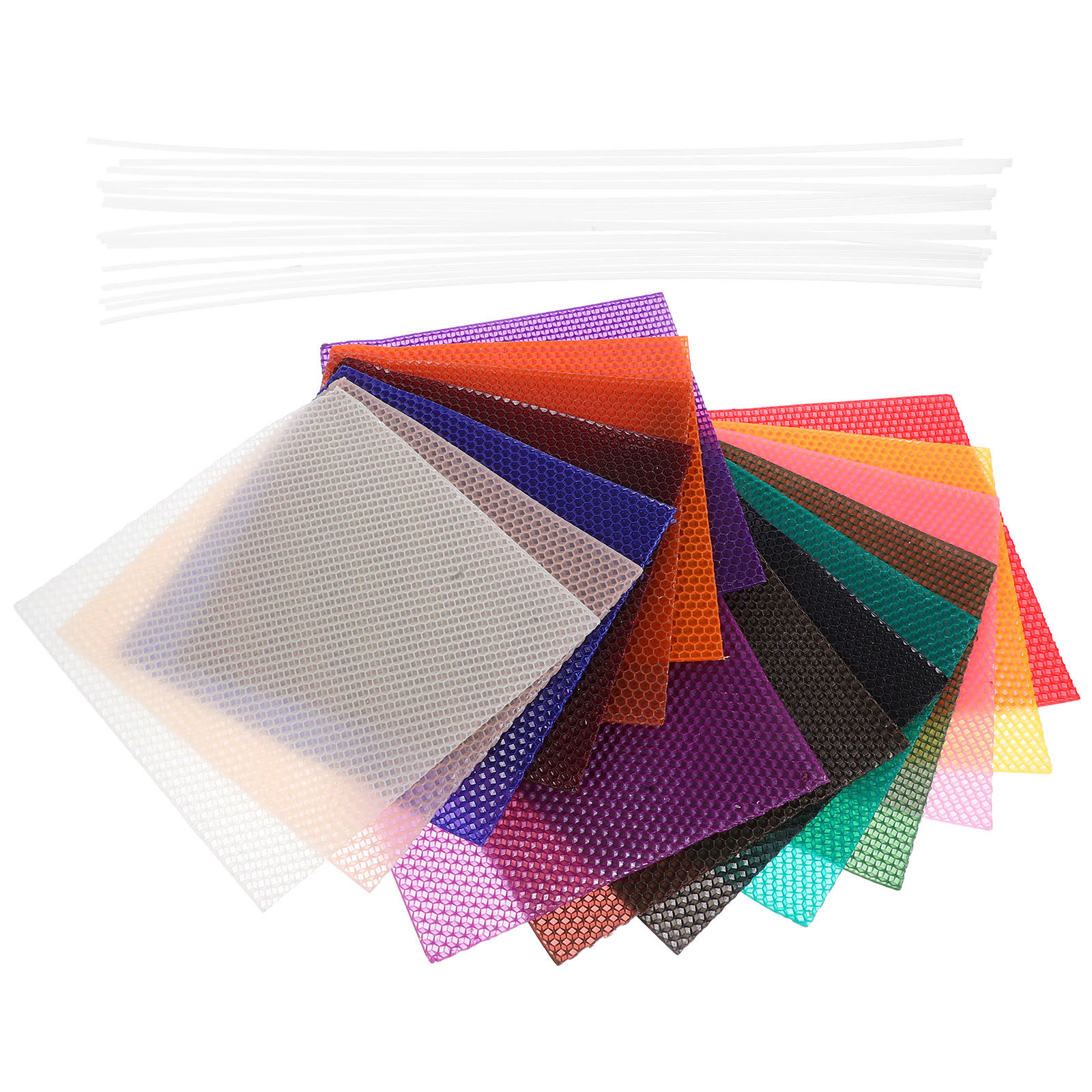 ชุดแผ่นขี้ผึ้งสำเร็จรูปสำหรับง - Beeswax Sheet Roll บทวิจารณ์และราคา